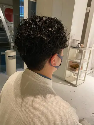 パーマ メンズ &72 takiのヘアスタイル