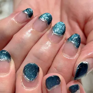 ネイル はあとねいる筑紫口店 Hitomiのネイルデザイン