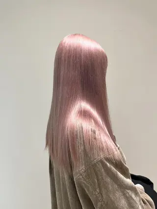 カラー ロング ヘアアレンジ レイヤー/艶ベージュ /🎀Saki🎀のヘアスタイル