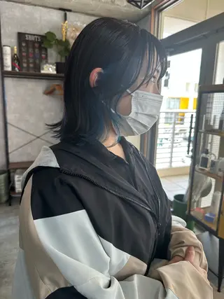 ショート C’LD hair  produce /シールドヘア所属・モテ髪/ボブ/ショー ト/アダチフウトのヘアスタイル