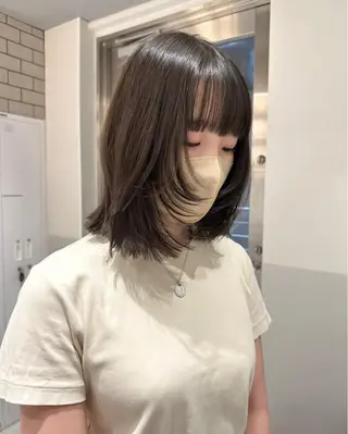 セミロング ୨୧柔らかいカラー nozomi ୨୧のヘアスタイル