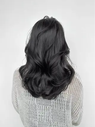 ロング カラー 🇰🇷韓国風くびれ ヘア🇰🇷中村優大のヘアスタイル