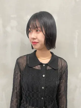 ショート 菊地 柚乃のヘアスタイル