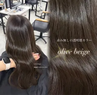 ロング Haruka /うる艶透明感カラーのヘアスタイル