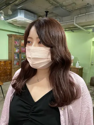 セミロング ボブヘアカット Rikapi❤️のヘアスタイル