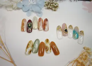 ネイル AB マツエクネイルサロンのネイルデザイン