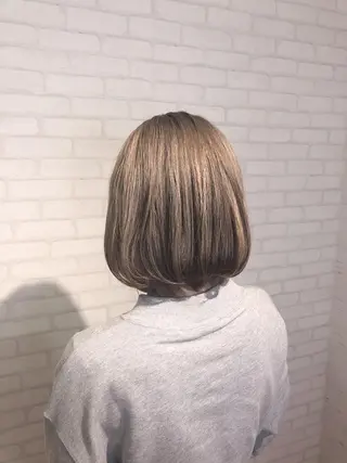 ミディアム ミヤザキ タクトのヘアスタイル