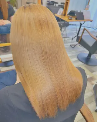 セミロング カラー 浜松/透明感カラー 🌼菅沼愛梨🌼のヘアスタイル