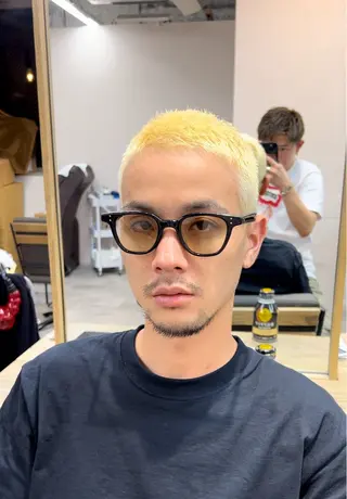 ショート カラー メンズ DIECE  SHIBUYA所属・小野寺 彗人のヘアスタイル