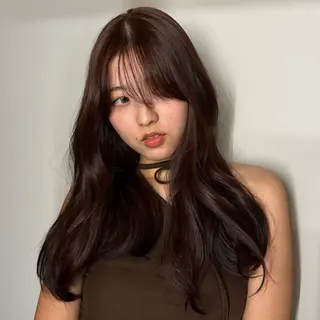 ロング カラー テテコケット所属・佐川 寧音のヘアスタイル