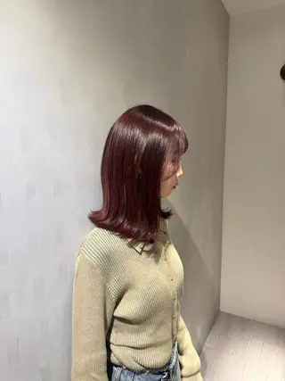 ミディアム カラー ヘアアレンジ 🐭 MIKITO🐭のヘアスタイル