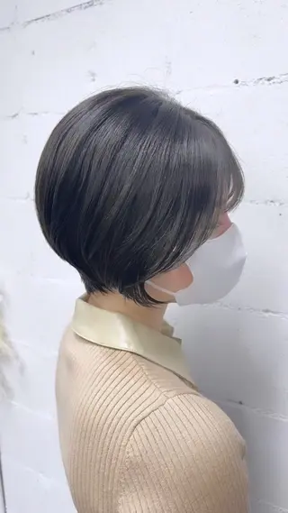 ショート ハイトーン/ダブル カラー/akihoのヘアスタイル