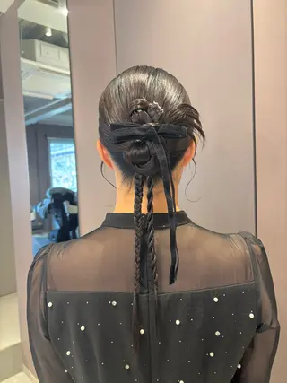 ヘアアレンジ Iris by artina 武蔵小杉店【イリス バイ アルティナ】所属・🎼レイヤー/顔周り カット/nene♬のヘアスタイル