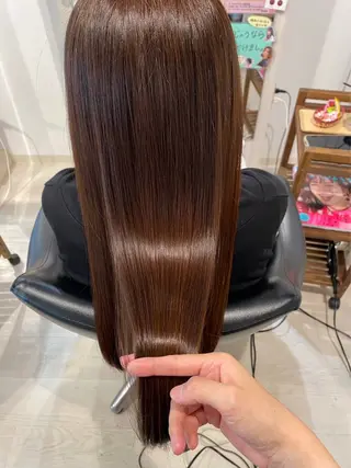 ロング AND LALU所属・ワタセ ヒメカのヘアスタイル