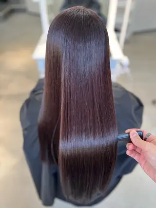 ロング カラー パーマ 横野 孝志のヘアスタイル