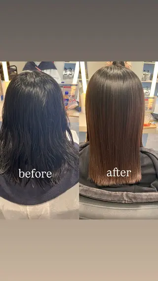 ミディアム 菊地 奏楽のヘアスタイル