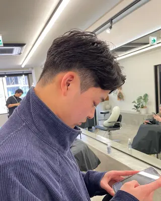 メンズ 🌱メンズ特化🌱 ニュアンス/リョウガのヘアスタイル