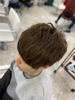 パーマ メンズ 相武台ショート特化 💐川崎希💐のヘアスタイル