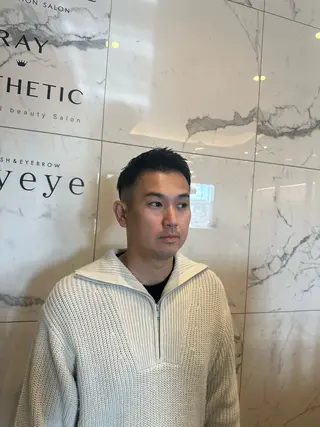 ショート メンズ arl 豊田店のヘアスタイル