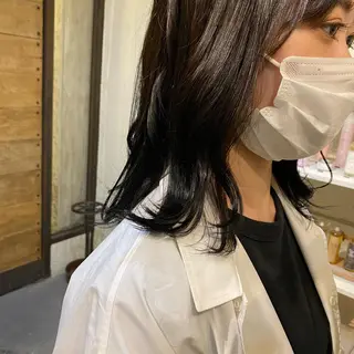 ミディアム 谷九/天王寺/上本町 /似合わせ/北川響のヘアスタイル