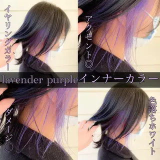 ミディアム y.s.h所属・ハイトーンカラー🌈 メンズパーマ鈴木康平のヘアスタイル