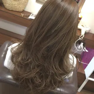 ショート ミディアム セミロング ロング カラー 吉本 yoshimotoのヘアスタイル