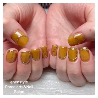 ミディアム ネイル 👑enen style👑のネイルデザイン