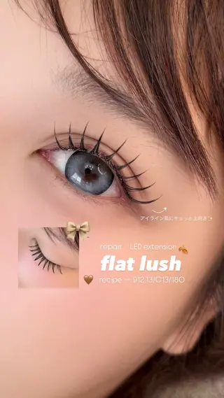 マツエク・マツパ 【那覇/束感まつ毛】 ｷｬﾒﾙのマツエク・マツパデザイン