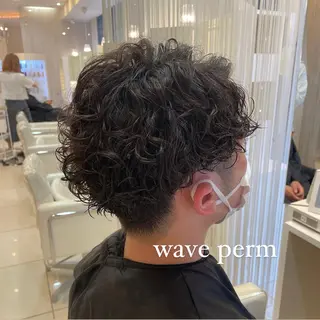 パーマ メンズ BiBi  藪 菜月のヘアスタイル