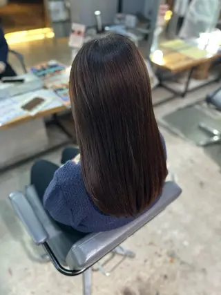 セミロング 溜 一太のヘアスタイル