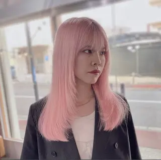 ロング カラー MIRAC所属・Ryoichi⛓️ 韓国ヘア/ハイトーンのヘアスタイル