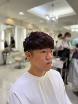 ショート カラー メンズ 🔥men's特化 🔥三上 拓真のヘアスタイル