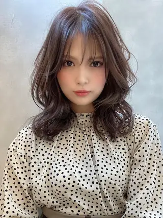 セミロング エリア1位⭐️ けんとのヘアスタイル