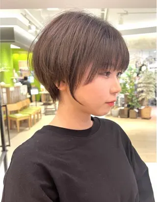 ショート 似合わせショート 森岡俊亮のヘアスタイル