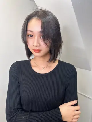 ショート カラー ワンホンヘア ケラチン/Kaitoのヘアスタイル