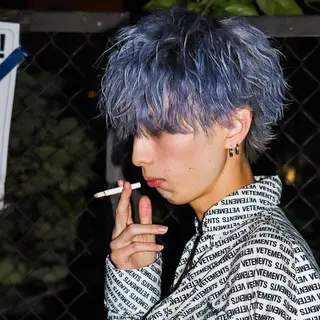 メンズ カラー EDEN店長／ 短髪／パーマ職人🔥のヘアスタイル