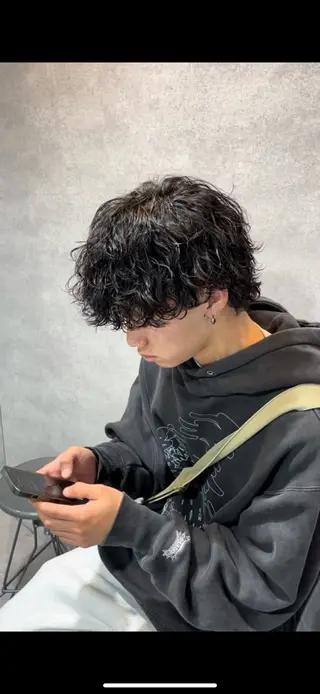 パーマ メンズ メンズパーマ全般/ 似合わせ/ジョウのヘアスタイル