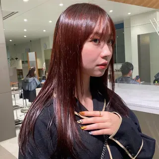 ロング カラー 高発色ブリーチ/ ハイレイヤー🪽aiのヘアスタイル