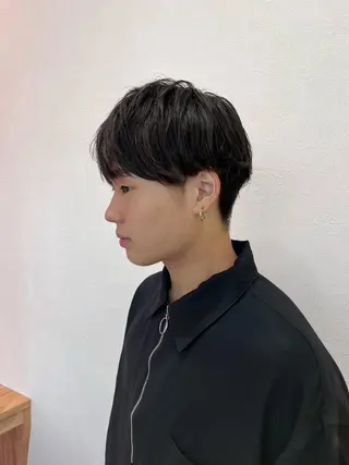 メンズ 望愛/レイヤー/ハイ トーン/デザインのヘアスタイル