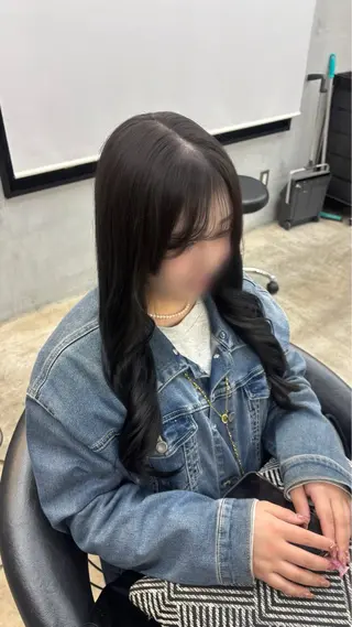 ロング 🫧 艶感カラー 🫧鈴木 夢里のヘアスタイル