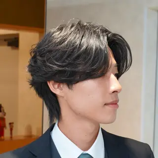 パーマ メンズ HIKARI メンズ満足度No.1のヘアスタイル