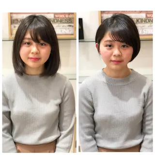 ショート ディレクター ノナカのヘアスタイル