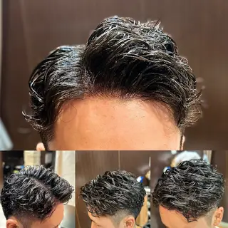 ショート パーマ メンズ 💈田上 立輝のヘアスタイル