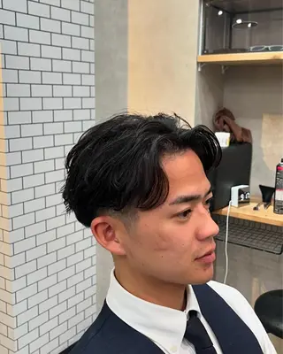 ショート メンズ メンズブリーチカラー モデル募集中福田竜作のヘアスタイル