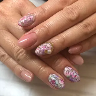 ネイル arm in arm ︎✿Yamamotoのマツエク・マツパデザイン