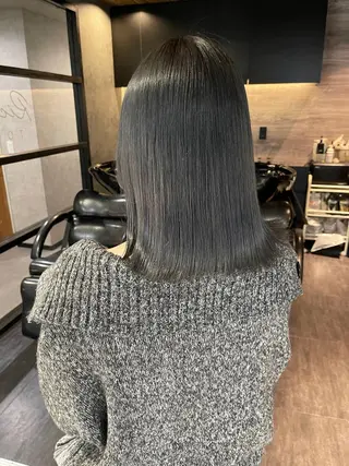 ミディアム Wカラー/レイヤーカ ット/韓国/デザインのヘアスタイル