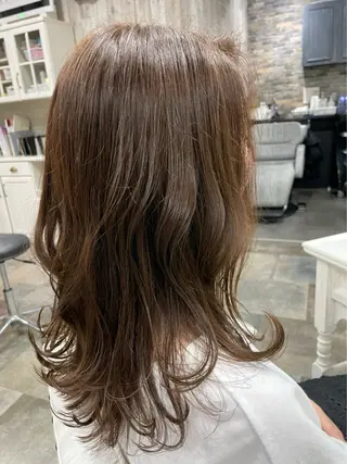 セミロング The Apartment of Solon Citta 船橋609所属・髪質改善/縮毛矯正/ 美髪/個室/ハラのヘアスタイル