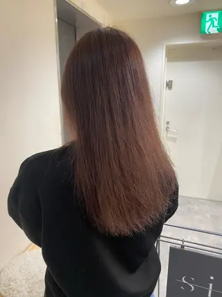 ミディアム カラー ヘアアレンジ ボブ /ニュアンス/ satomi🧸💖のヘアスタイル