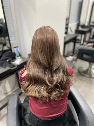 ロング カラー 🎀暖色/ラベンダー /paru🤍のヘアスタイル