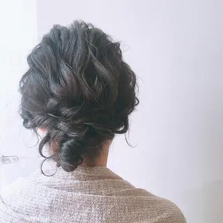 ミディアム カラー ヘアアレンジ 🌟アレンジが似合う カラー🌟Rumiのヘアスタイル